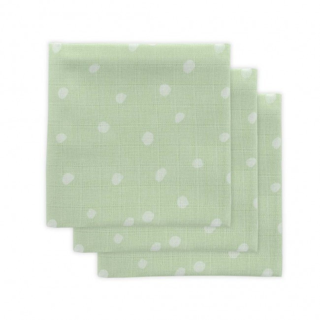 Little Limonade textilpelenka hidrofil - (3 darabos) Dots green